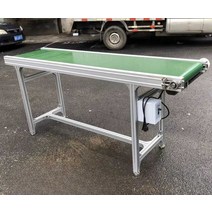 콘베어 운반기 롤러 콤베어 공장 생산 운반 작업대, 사출 성형기 라인 길이 1500mm 300mm