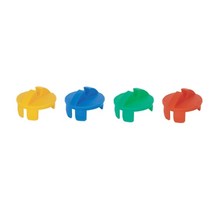 천하)멀티탭 콘센트 안전커버(CH4CR/4칼라), 4칼라