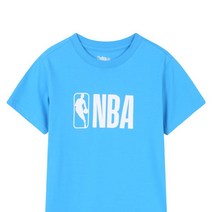 [NBA KIDS] NBA 기획 빅로고 반소매 티셔츠 스카이블루 K235Z1995P