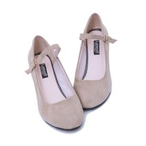 슈즈앤 메리제인 미들 굽 펌프스 bt345