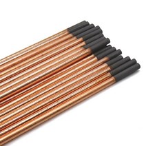 알루미늄 용접봉 스텐 티그 5pcs 라운드 아크 에어 가우 징 탄소 막대 막대 용접 징, 7mm