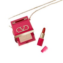 발렌티노뷰티 립스틱 고-클러치 + 로쏘 미니 립스틱 2종세트, 01 베리 라이트 + 22R 로쏘 발렌티노