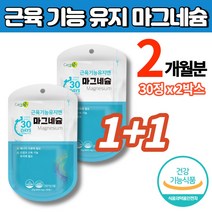 트레이더스 코스트코 퓨어 마그네슘 보충제 마그네슘정 임산부 출산후 수유부 성장기 어린이 청소년, 1+1박스