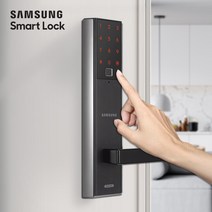 삼성 SHP-H60F 지문인식 디지털도어락 현관문도어락 현관도어락 번호키 와이파이, 설치의뢰 B지역