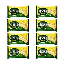 해태 시모나 옥수수맛 24개입 시원한 옛날아이스크림 간식용 옥수수샌드 아이스크림