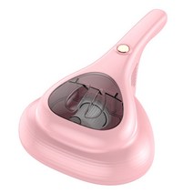 무선침구청소기 휴대용 진드기 리무버 진공 청소기 장비 무선 10000pa 애완 동물 매트리스 침대 베개 핸드, 01 pink_02 UK