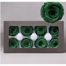 프리저브드 플라워 장미 재료 1송이, 그린(플로에버)1송이