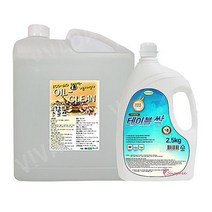 에코테이블세정제 안전한식탁 4L 기름때제오일크린 주방청소 기름때제거 세제 생활용품bcd378, SPRg_름때제거제 오일크린 4L + 테이블싹 2.5L