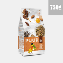 퓨어 [앵무새 모이] 러브버드750g (모란앵무 사자나미 유리앵무 등) 사료, 750g, 1개