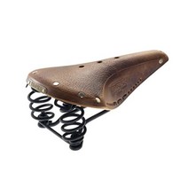 BROOKS(브룩스) 전통의 가죽 안장 B17의 스프링 첨부 에이지드 가공 모델 FLYER