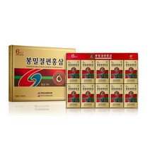 포천인삼영농조합 봉밀절편홍삼(6년근)20g x 10개입, 1개