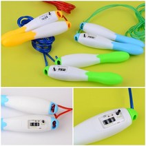 길이조절 자동카운팅 줄넘기 유치원교구 유아체육교구