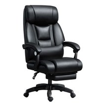 사무용 중역 의자 명품 pc방 허리편한 사장님 서재, 브라운시트+강철다리+발판+7포인트 안마기능