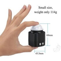 Seafrogs 2000 LM 미니 충전식 LED 라이트 스쿠버 다이빙 사진 램프 GoPro DSLR 카메라 캠코더 용 방수 조명, SL-19 Black