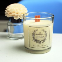 DIY화장품 비누 방향제 스티커A형, 1팩, 캔들스티커-투명스티커(플라워리스)10장