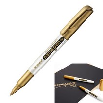 YOLOMAM 1P 모나미 굵은글씨용 네임펜 금색 네임펜M 네임팬