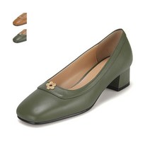 Gby고세 여성 펌프스 플라워 G193302 (블랙/카멜베이지/카키)4cm