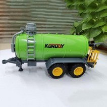 RC Car RC 트랙터 트레일러 LED 헤드 라이트 농장 장난감 세트 24GHZ 124 원격 제어 자동차 트럭 농업 시뮬레이터 어린이 소년 선물, Accessories Set 4