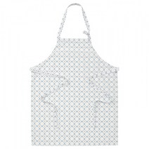 이케아 이나마리아 앞치마 패턴 블루 69x85cm 면, 없음