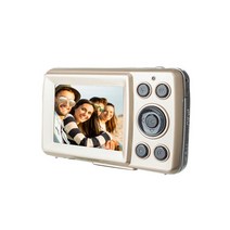 폴라로이드카메라 줌16MP 녹화 2.4 인치 디스플레이 촬영 눈부신 플래시 디지털 카메라 홈 미니 캠 국내 휴, 01 금
