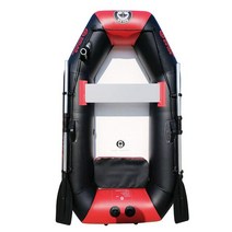 태양광 해양 2 인용 풍선 보트 PVC 200CM 낚시 카약 카누 딩기 서핑을 위한 무료 워터 플레이 공예 액세서, 02 blackred