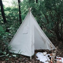 NORDISK 노르디스크 면텐트 인디언 마 삼각 텐트 야외 피크닉 사진 촬영 소품 실내, 03 트럼펫