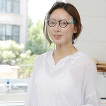 [우수제품] 투명마스크 페이스쉴드 전면 실드 안면보호대 안경 마스크 위생 페이스 방역고글 방역, 페이스쉴드 고글형 안경