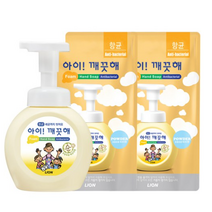 아이깨끗해 핸드워시 순 250ml + 200ml x 2p 세트, 11개