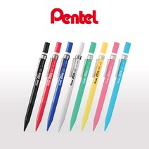 펜텔 Ain 0.5mm 오토매틱 샤프 A125, RED A125-AB