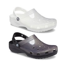 crocs 크록스 공용 클래식 투명 클로그 206908 샌들 슬리퍼 2종 택1