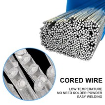 Low Temperature Easy Melt Aluminum Universal Silver Welding Rod Cored Wire 1.6mm/2.4mm Solder No Nee, [03] 2.4mm-33cm, [04] 40 PCS