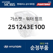 워터 펌프 가스켓 (251243E100) 그랜저TG 싼타페 현대모비스부품몰