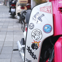 슈퍼커브스티커 베스파스티커 오토바이 스쿠터 뉴멀티 스트릿 트렌드1