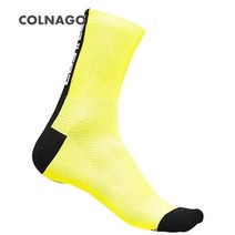 등산양말 스마트울양말 기능성양말 2018 colnago 전문 브랜드 사이클링 발 45, 38-45, 노란색