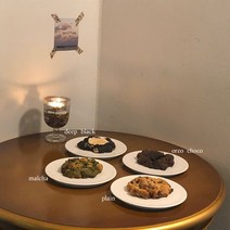 카페오늘 간식 스모어 수제 쿠키 결혼 답례품 플레인, 오레오, 본상품선택