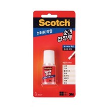 3M 순간접착제 브러쉬형 AD127 액상타입 7g 4개