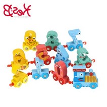 어린이집 3세놀이 숫자배우기 123원목기차 유아수학 사고력