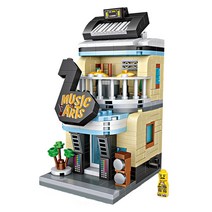 LOZ 미니블럭 나노블럭 스토어시리즈, 10.뮤직 스토어