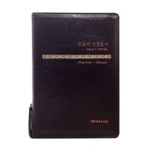 큰글씨 성경전서(새찬송가)(개역개정)(NKR73THU)(중)(다크브라운)(색인), 대한기독교서회