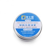 용접용품 망치 토치 앞치마 토시 보호구 헬멧 리프레셔 솔더 크림 팁 산화물 철 헤드 무연 청소 용접 플럭스 솔더 페이스트 용 깨끗한 전기 납땜 인두, 1개