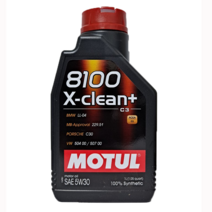 MOTUL 모튤 8100 X-CLEAN 5W-30 C3 1L, 1개