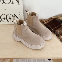 여자패딩신발 방한 털장화 신발 여자 겨울 털부츠레트로 패딩 두꺼운 밑창 여성 부츠 가을과 겨울 패션