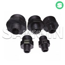 배관용이경닛뿔 니플 배관자재 pe부속 관수자재 상인농자재, 50*25mm