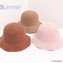 라운드 버킷햇/ 왕골모자 /파나마 햇 /라피아 햇 / 밀짚모자