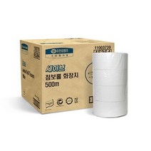 유한킴벌리세이브점보롤 500m 업소용대용량 화장지 4롤1팩 45364, 상세페이지 참조