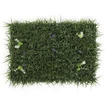 인테리어 인조 꽃잔디 벽장식 베란다 카페소품