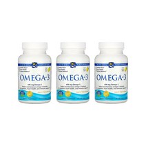 노르딕 내추럴스 노르딕 오메가-3 690mg 레몬맛 60소프트젤 [3병]