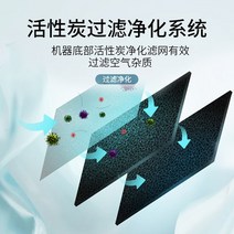 공기살균기 제습기공기청정기 미니 원룸 항알러지 국경 간 소형 USB 데스크탑 공기 청정기 휴대용 가정용 활성탄 필터 실내 포름 알데히드 제거 및 냄새, [10] 그린(얼티메이트 에디션) + 예비 활성탄 2개