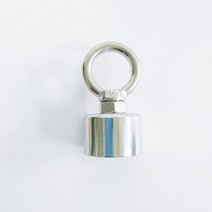 자석 홀더 고리 자석 (외경파이 30mm X 두께 20mm M8 + 아이볼트 304 포함), 1개