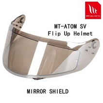 MT-V-16 쉴드 MT 헬멧 ATOM SV 헬멧 쉴드 교체 헬멧 렌즈 MT 원래 부품 내부 선글라스, CHINA, mirror